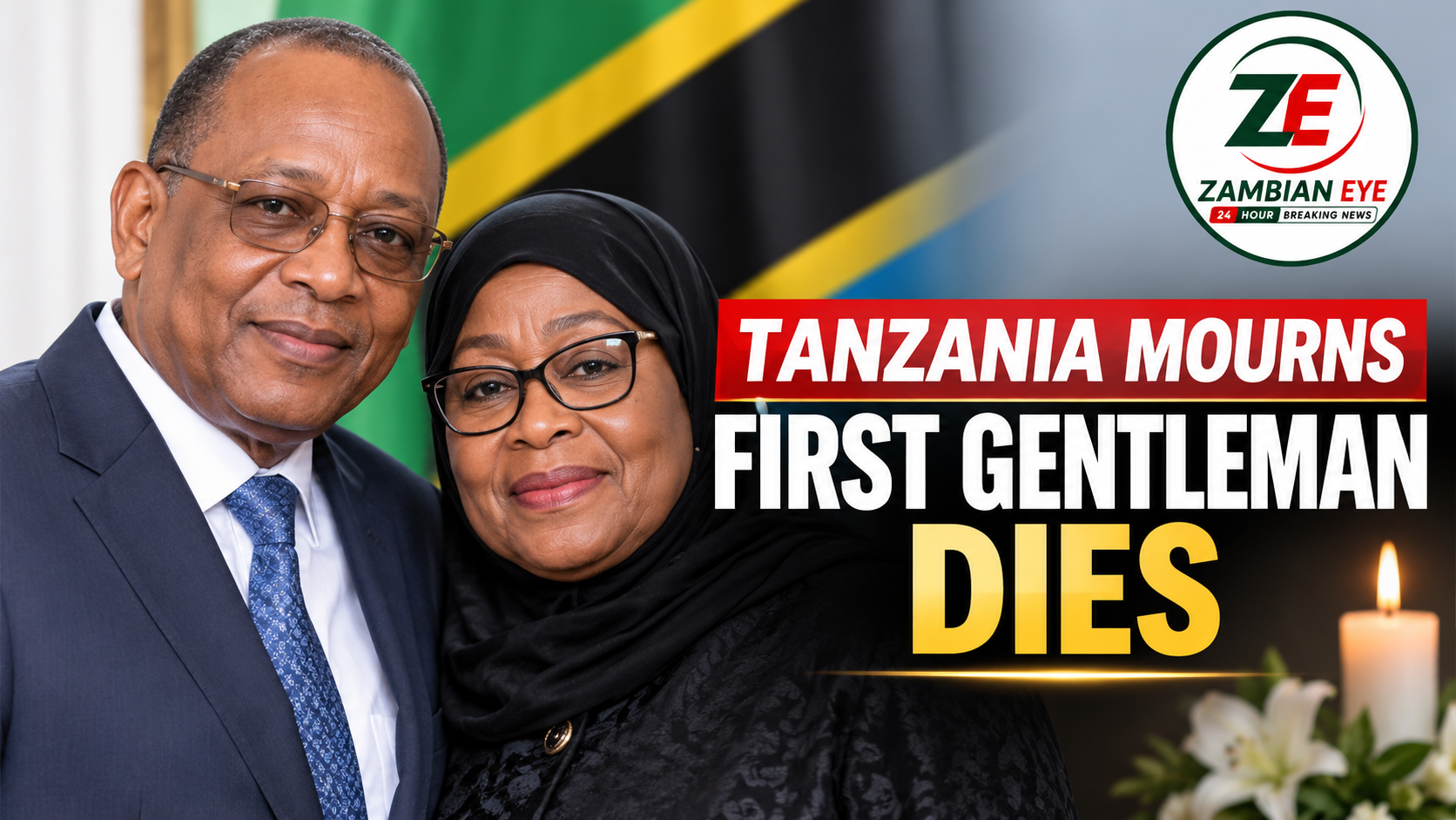 Husband to Tanzanian President dies