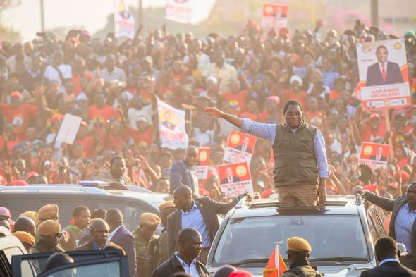 Zambia : President Hichilema Urges Luanshya Votes To Protect Development Gains
