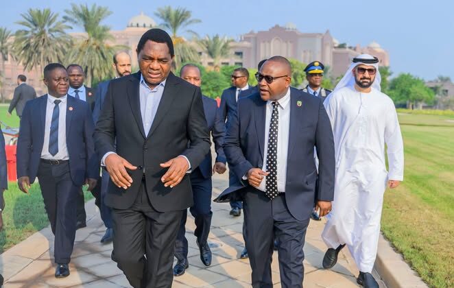 Zambia : Hichilema Leaves Abu Dhabi After Two-Day Working Visit