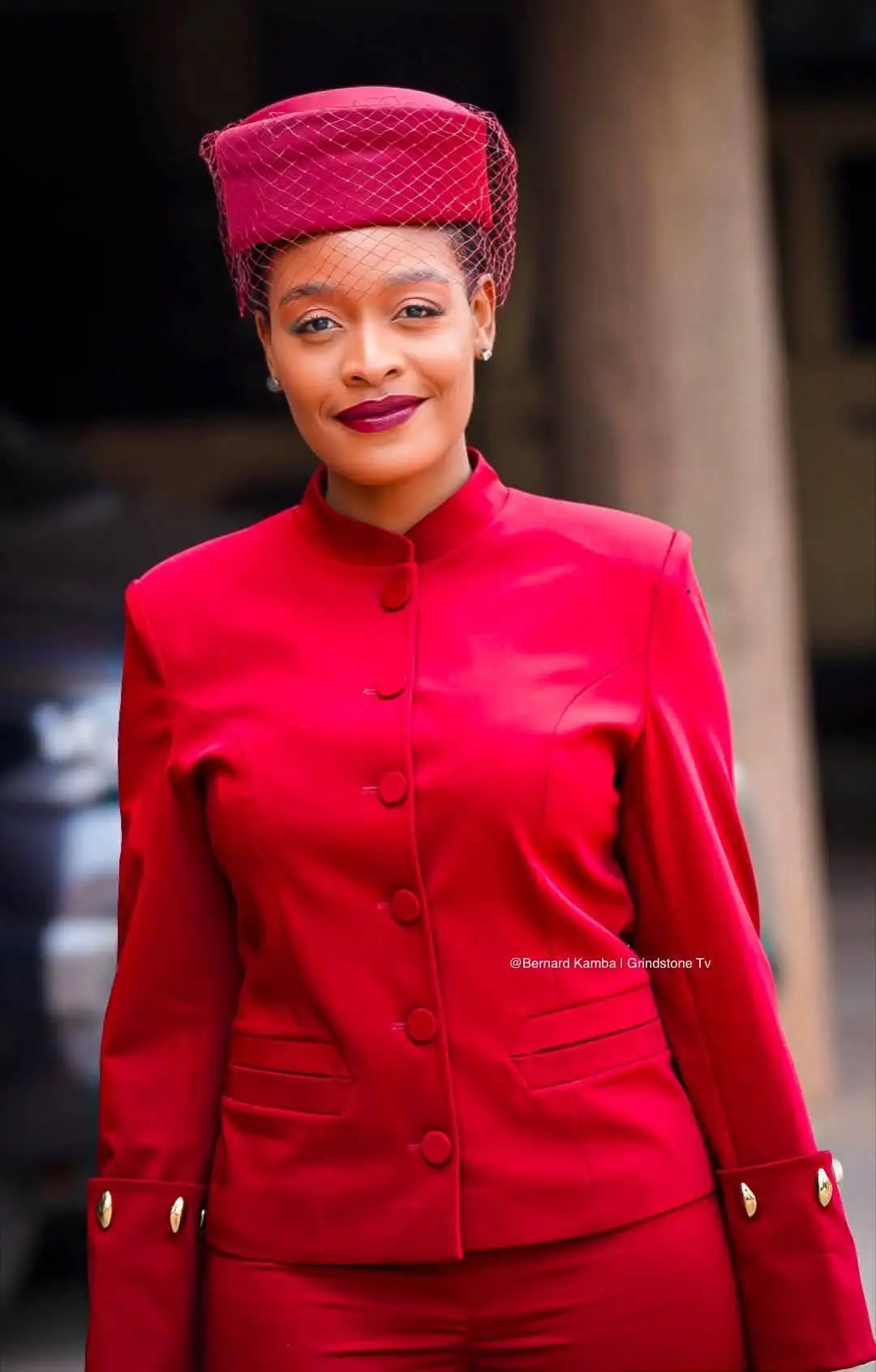 Iris Kaingu’s Stunning Red Swearing-In Outfit Has Social Media Talking