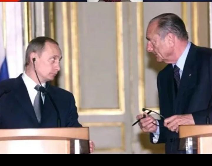 PUTIN RECALLS REMARK BY FORMER FRENCH PRESIDENT JACQUES CHIRAC ABOUT US LEADERSHIP