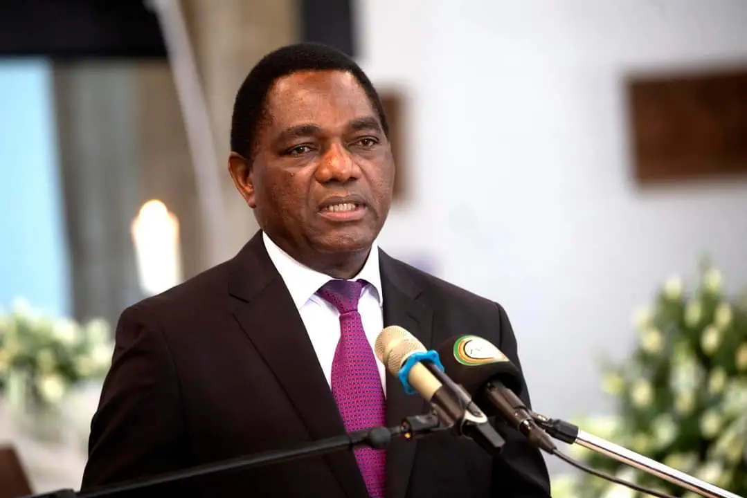 HH to Be Sworn In as Zambia President on September 1, 2026