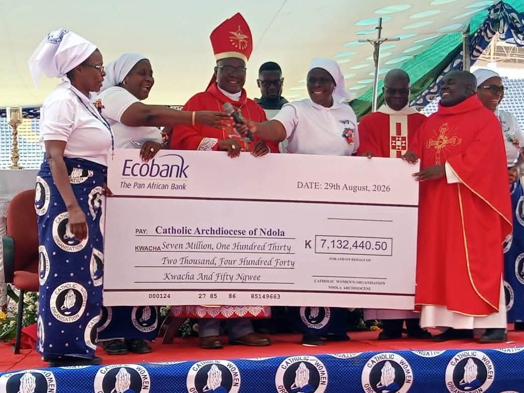 Catholic Women’s Organisation Donates Over K7.1 Million to 2026 Seminarian Fund