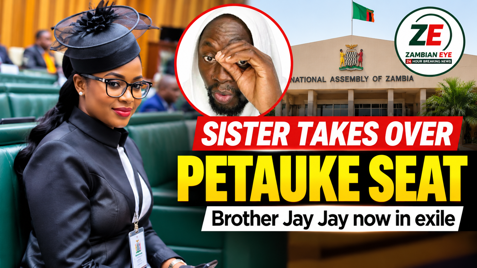 From Jay Jay to Pauline: Sister Takes Over the Petauke Central Seat