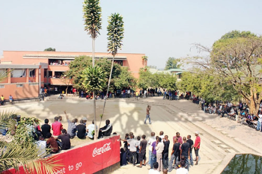 Varsity students march to State House for HH.