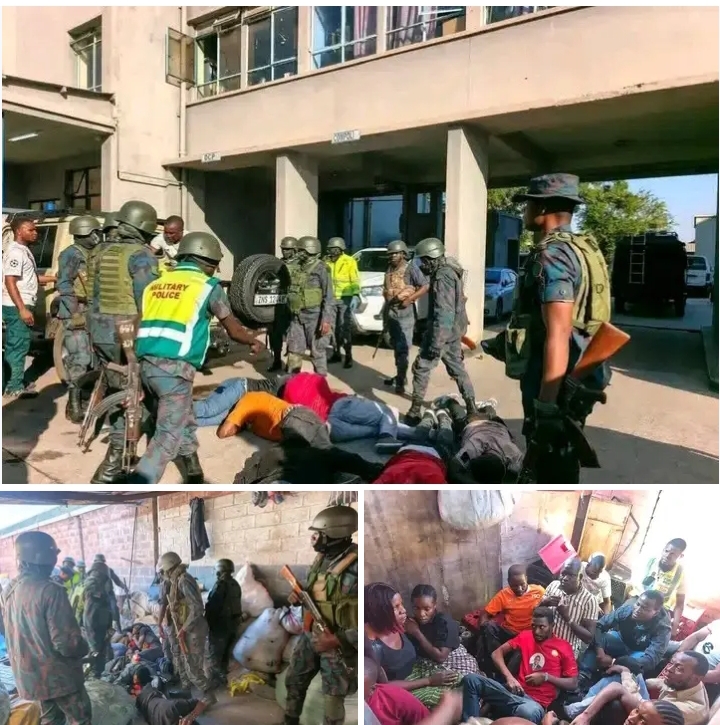 ZNS troops move against cadres holding traders hostage in Lusaka City Market