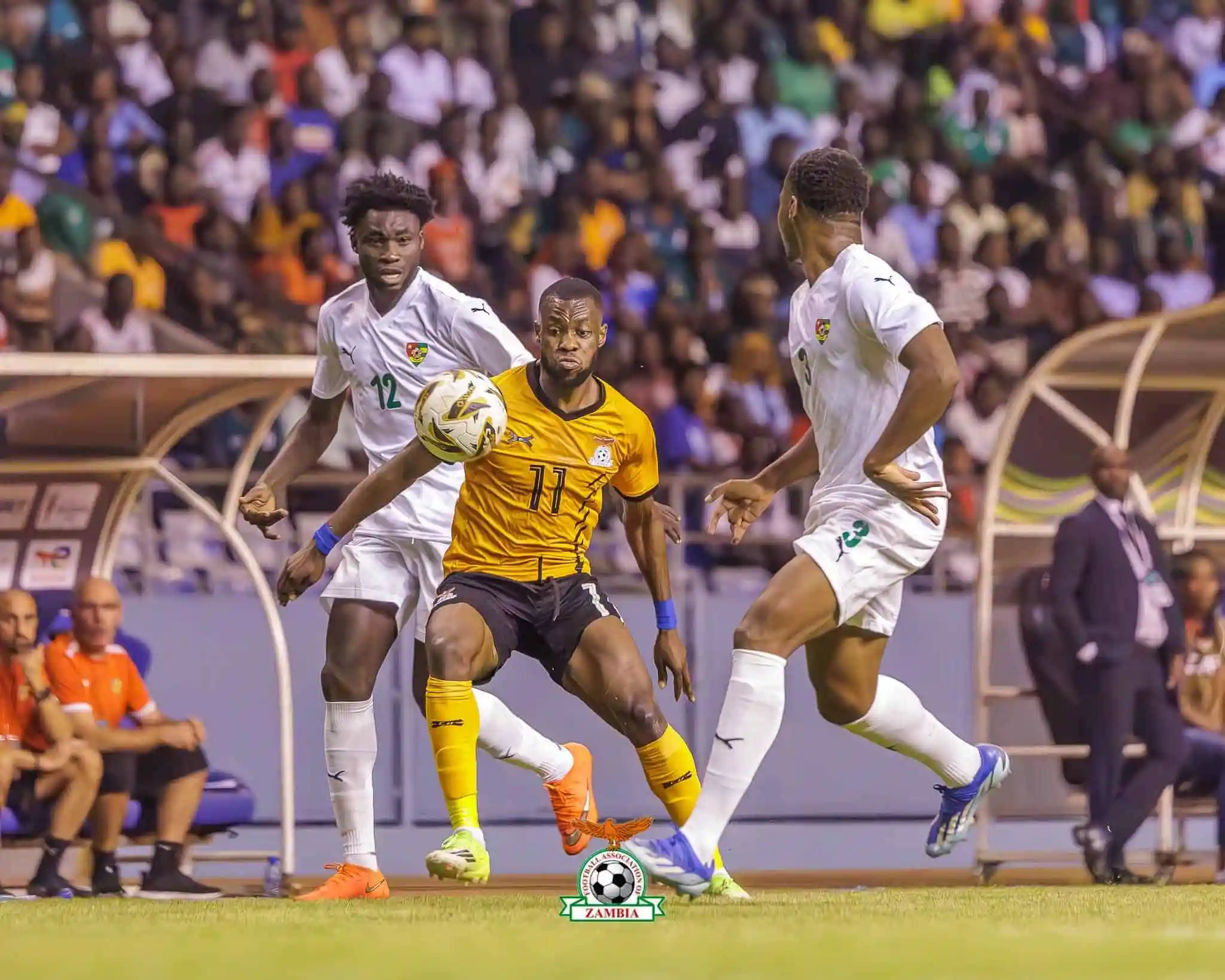 Zambia Beat Togo 2-0 to Revive AFCON 2027 Qualification Hopes