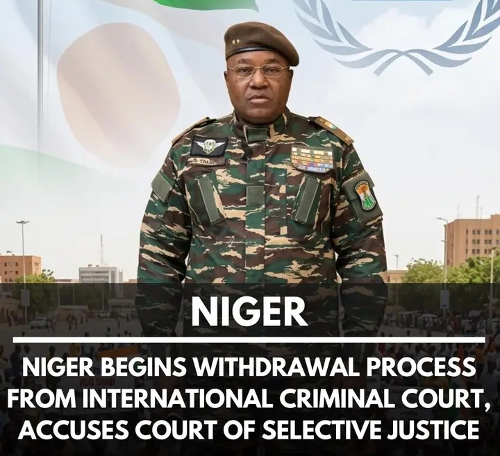 Niger Begins Withdrawal Process From International Criminal Court, Accuses Court of Selective Justice