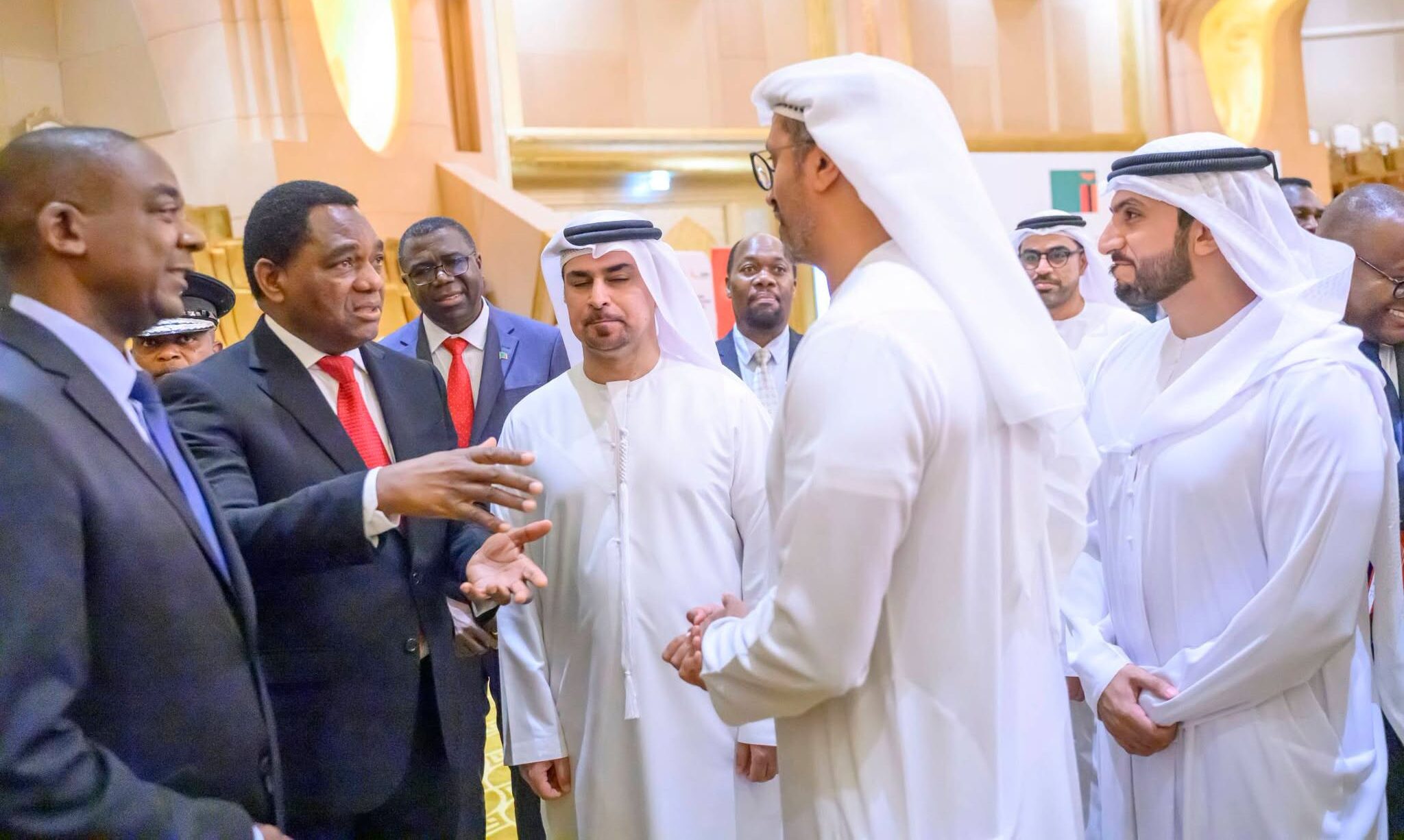 Zambia : HH Seals US$2.14 Billion In Pledges As Abu Dhabi Opens Its Doors To Zambia