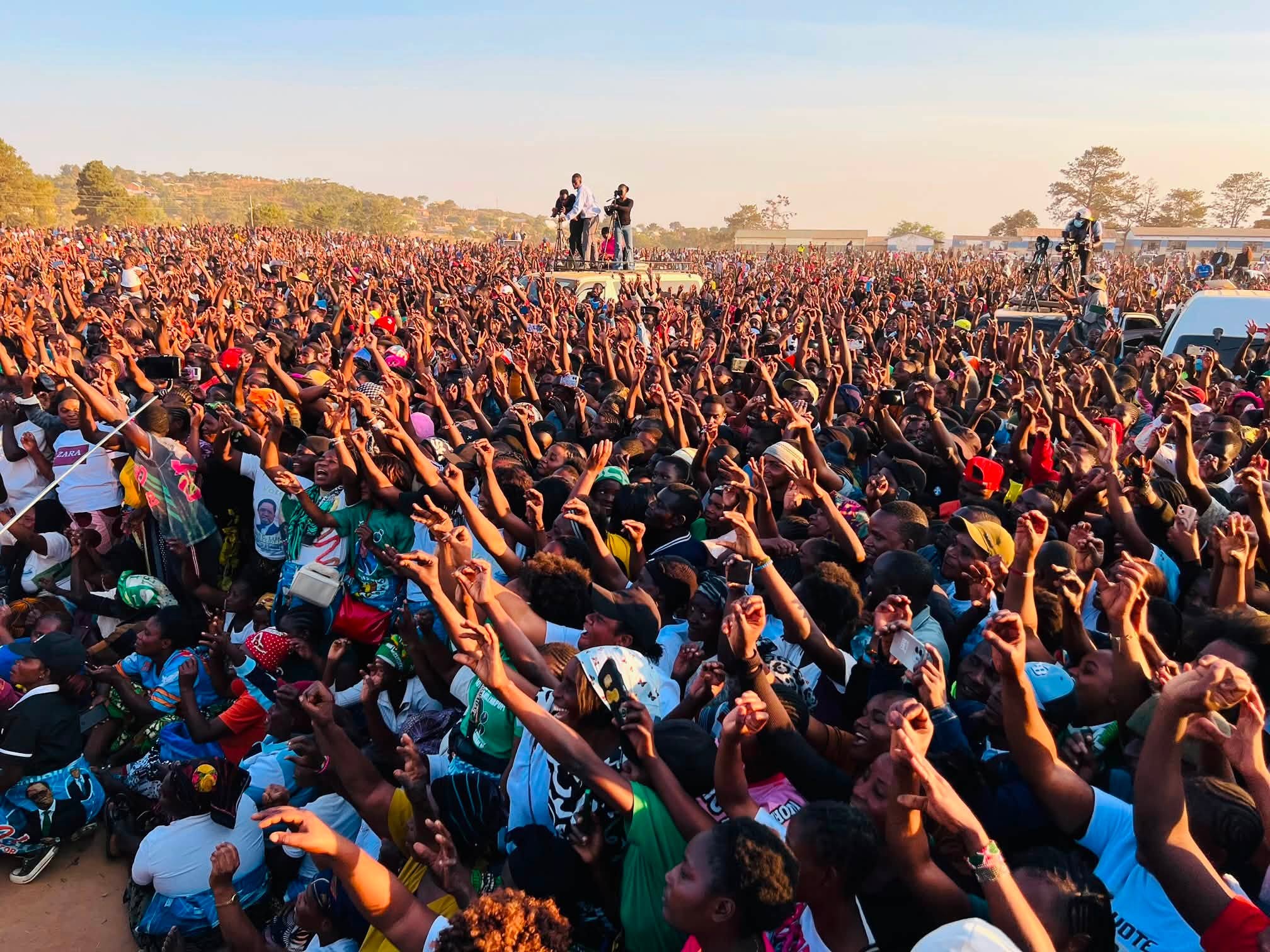 WATCH: Mundubile, Makebi Draw Large Crowd in Nakonde, Promise Tax Relief and Infrastructure Development