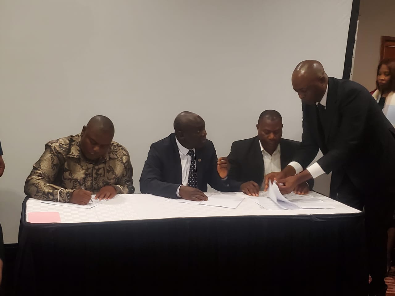 GOVT launches agreement to end industrial unrest in transport sector