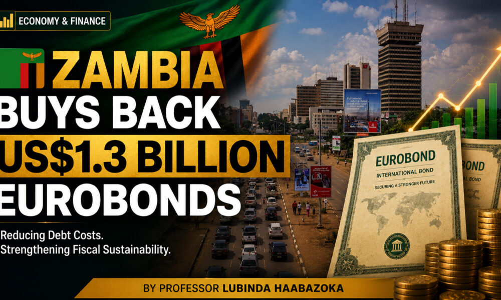 Zambia Begins Buying Back Eurobonds: A Major Step Toward Lower Debt Costs and Fiscal Sustainability