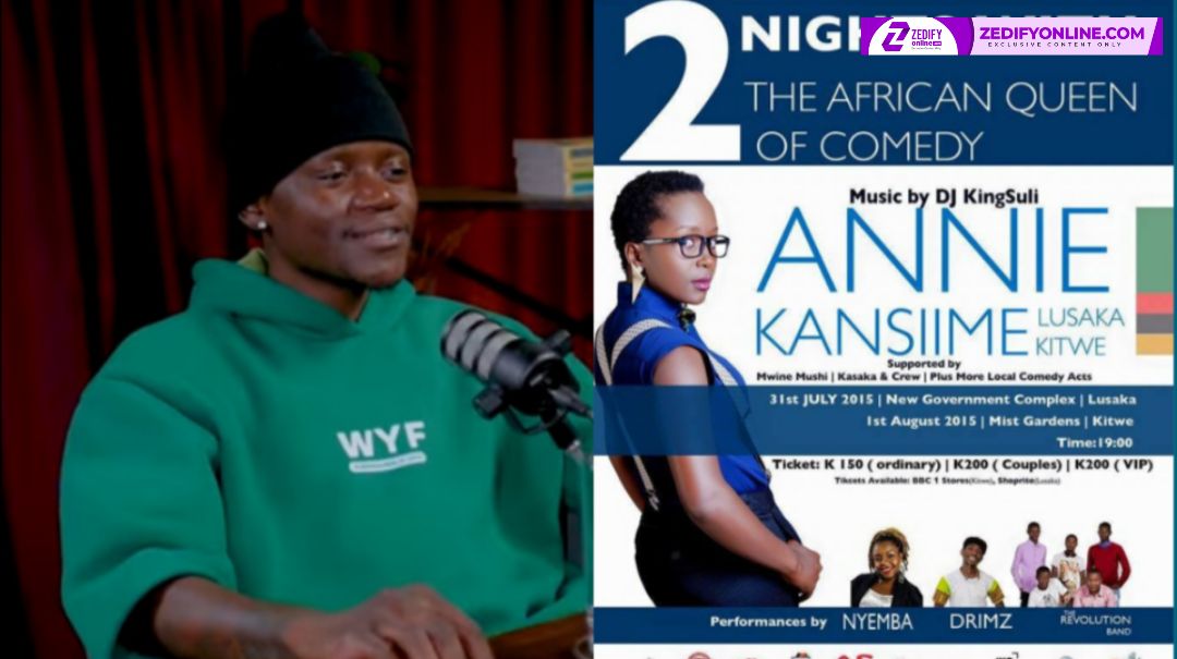 TOP ZAMBIAN COMEDIANS ABANDONED ME AT A LODGE; I VOWED TO BE BETTER THAN THEM – NDINE EMMA