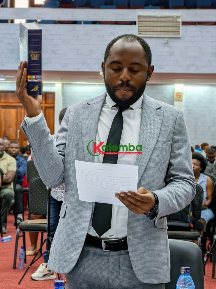 Michelo Chizombe the youth who challenged former President Edgar Lungu's eligibility for a third term, has been nominated by the UPND to serve as a Member of Parliament.