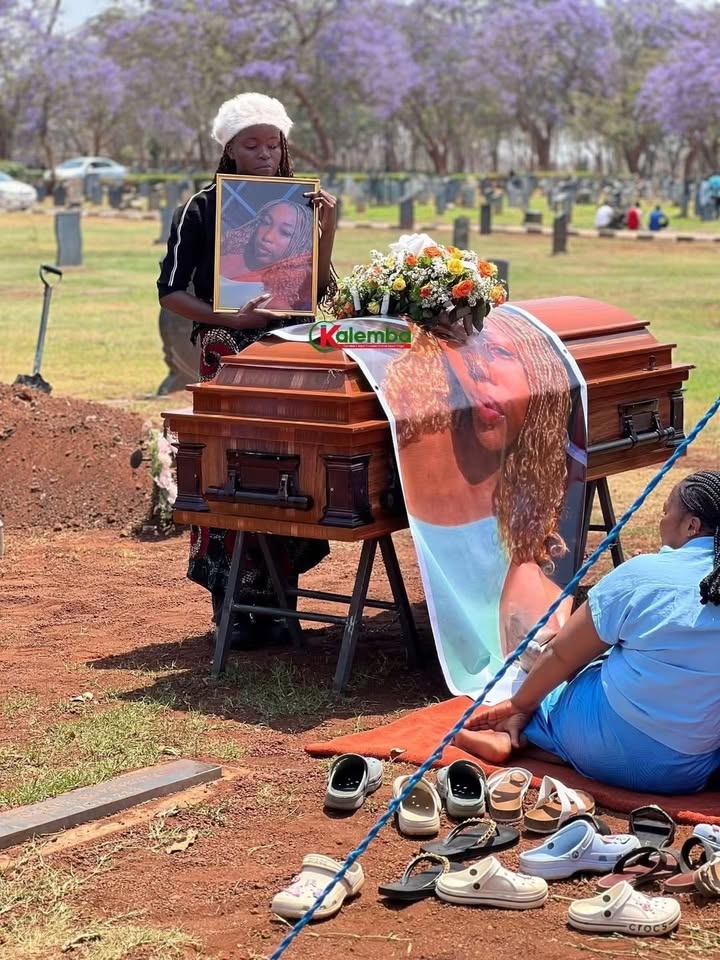 VERY SAD: THE remains of 22-year-old Susan Zulu, whose death led to the arrest of her two juvenile cousins in Lusaka's Kabwata area, have been laid to rest at Memorial Park in Lusaka today.